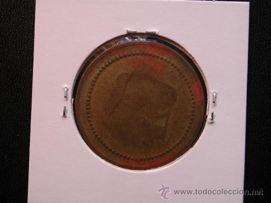 Monedas locales: FICHA DE CASINO 5 P (PESETAS?) - Foto 3
