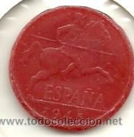 Monedas locales: (FCP-67)MONEDA DE 10 CTS.1945 DE PLASTICO - Foto 1