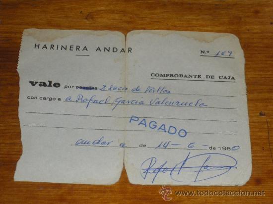 Monedas locales: VALE DE LA HARINERA ANDAR. - Foto 1
