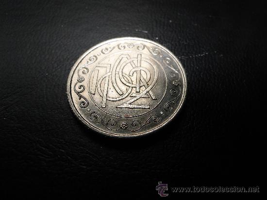 Monnaies locales: FICHA DE 2 PESETAS, CAFE-RESTAURANTE TIVOLI (BARCELONA).