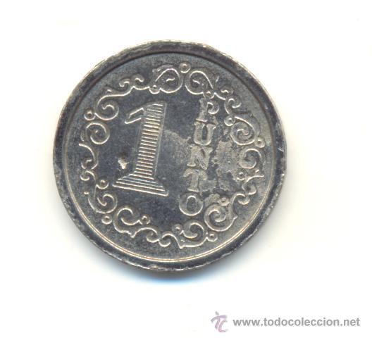 Monedas locales: FICHA VALOR UN PUNTO A CLASIFICAR - Foto 1