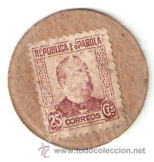 Monedas locales: FICHA DE 25 CTS. - Foto 1