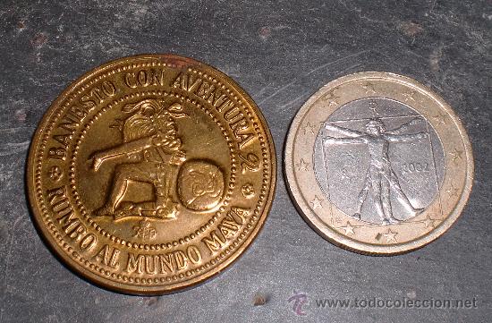Monedas locales: Ficha banesto aventura 92 - Foto 2