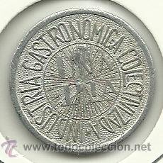 Monedas locales: (FCP-248)FICHA DE 1 PTS.INDUSTRIA GASTRONOMICA COLECTIVIZADA(GUERRA CIVIL). Lote 33289554