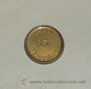 Monedas locales: FICHA DE 65 PESETAS, SELECCIONES. - Foto 1