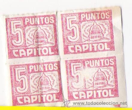 Monedas locales: SELLOS  -  PUNTOS   **CAPITOL** - Foto 1