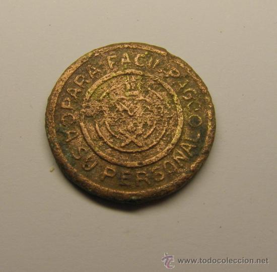 Monedas locales: Moneda ficha 10 discos. 1 pts. - Foto 2