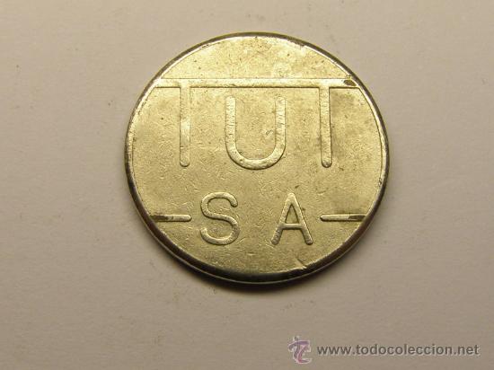 Monedas locales: Moneda ficha TUT S.A.. - Foto 2