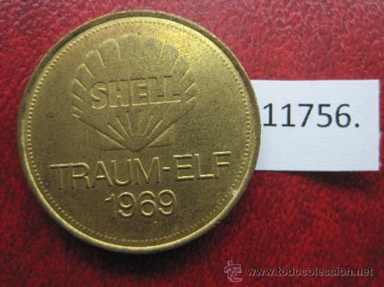 Monedas locales: Ficha SHELL Sigi Held ,Futbol, token, jeton - Foto 2