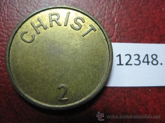 Monedas locales: Ficha vendind , autoservicio Christ, token, jeton - Foto 1
