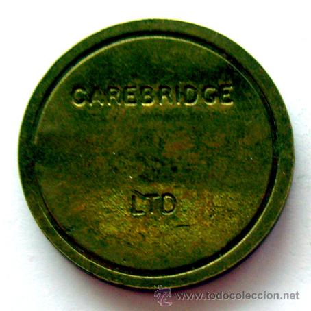 Monedas locales: FICHA TELEFONO. CAREBRIDGE . LTD - Foto 1