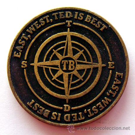 Monedas locales: JETON - TOKEN . TED BAKER . TIENDAS DE LONDRES - Foto 2