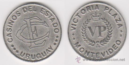 Monedas locales: FICHA TOKEN CASINOS DEL ESTADO URUGUAY - Foto 1