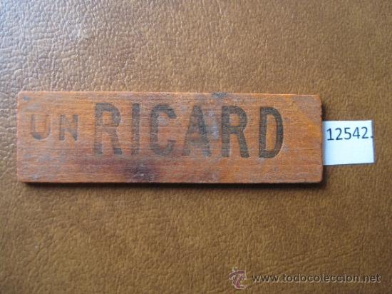 Monedas locales: Ficha Francia UN RICARD,  token, jeton - Foto 2