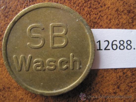 Monedas locales: Ficha autolavado sb, token, jeton - Foto 1
