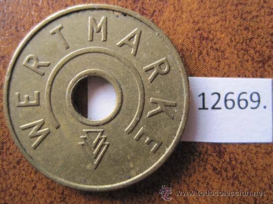 Monedas locales: Ficha autolavado karcher, token, jeton - Foto 2