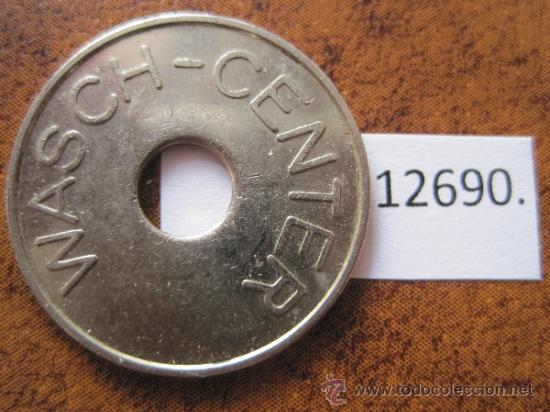 Monedas locales: Ficha autolavado wasch center, token, jeton - Foto 2