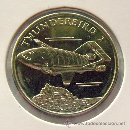 Monedas locales: INGLATERRA . JETON-FICHA THUNDERBIRD 2 . 1993 - Foto 1