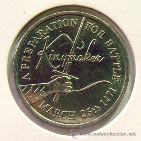 Monedas locales: INGLATERRA . JETON-TOKEN KINGMAKER (CORONADOR) 1994 - Foto 1