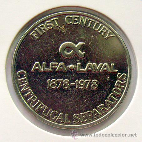 Monedas locales: JETON-TOKEN . ALFA-LAVAL . CENTRIFUGAL . 1978 - Foto 1