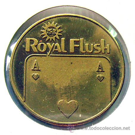 Monedas locales: JETON-TOKEN ROYAL FLUSH . POKER - Foto 1