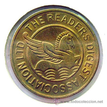 Monedas locales: NEW YORK . TOKEN REVISTA READERS DIGEST - Foto 1