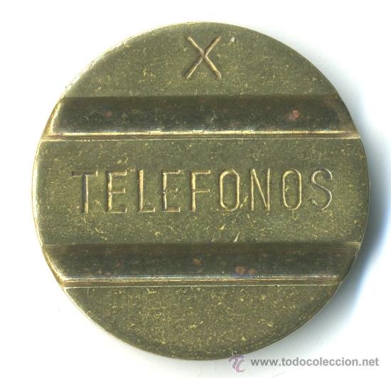 Monedas locales: antigua ficha de tel&eacute;fono - Foto 1