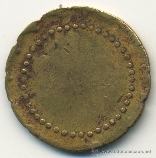 Monedas locales: ficha 25 c&eacute;ntimos Lat&oacute;n - Foto 2