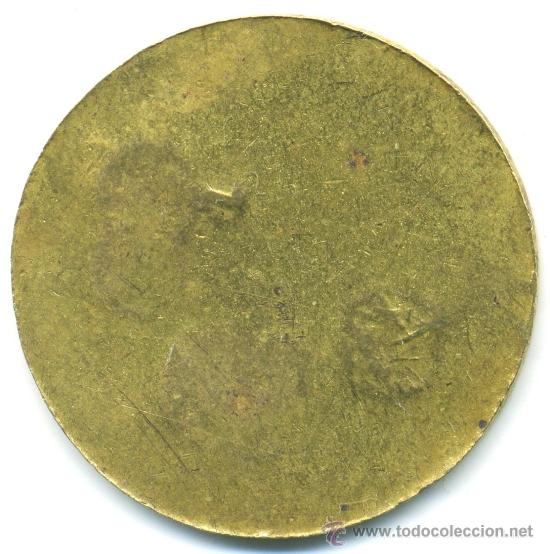 Monedas locales: Ficha antigua a identificar. - Foto 2