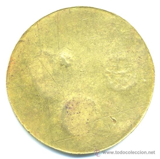 Monedas locales: Ficha antigua a identificar. - Foto 2