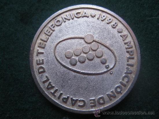 Monedas locales: TELEFONICA 1998 AMPLIACION DE CAPITAL - Foto 1