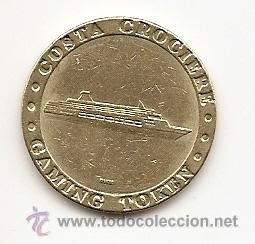 Monedas locales: Gaming Token. Costa Crociere - Foto 2