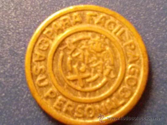 Monedas locales: FICHA NAVAL  10 DISCOS 1 PESETA - Foto 4