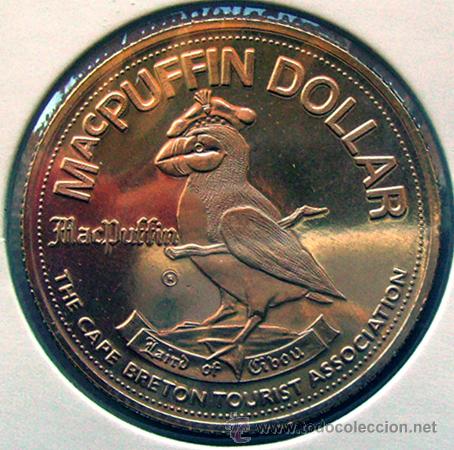 Monedas locales: TOKEN . 1 DOLLAR MAC PUFFIN . 1981 - Foto 1