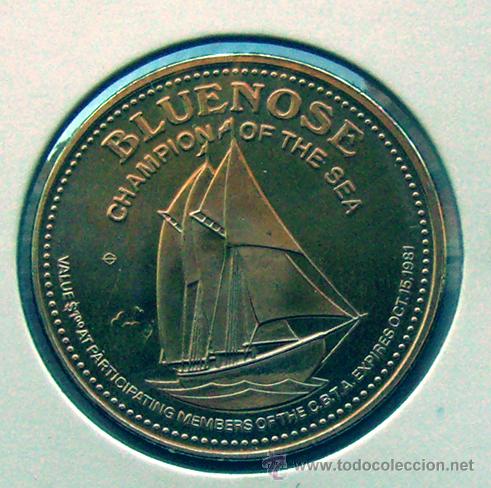 Monedas locales: TOKEN . 1 DOLLAR MAC PUFFIN . 1981 - Foto 2