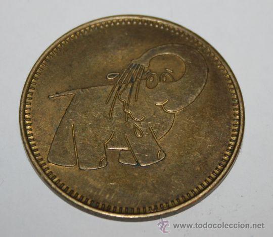 Monedas locales: FICHA DE LAVADERO CON ELEFANTE - Foto 1