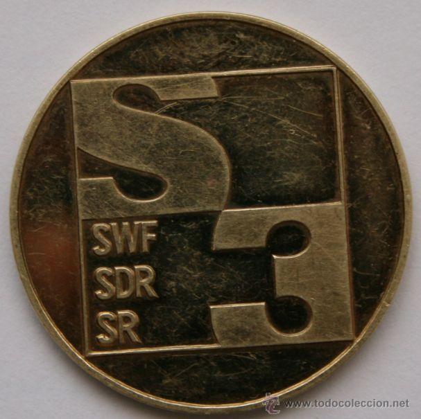 Monnaies locales: FICHA O MEDALLA - S3 SWF SDR SR PUNKT KOMMA STRICH SIEGER IM STADTEQUIZ - GANADOR DE LA CIUDAD