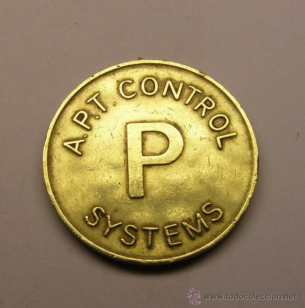 Monedas locales: Ficha monetaria token APT CONTROL SISTEMS. - Foto 1