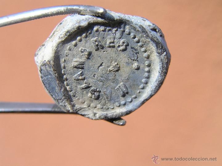 Monedas locales: PRECINTO DE PLOMO . S XIX  ARANDA - Foto 2