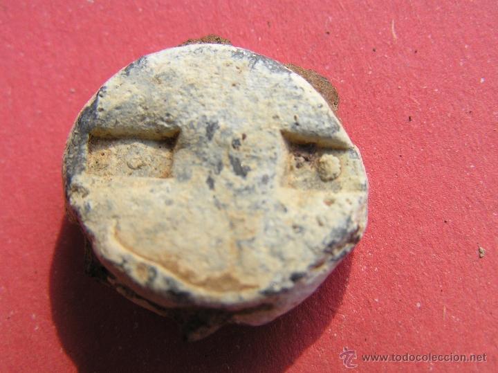 Monedas locales: PRECINTO DE PLOMO . S XIX   RARO - Foto 2