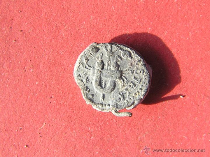Monedas locales: PRECINTO DE PLOMO . S XIX - Foto 1