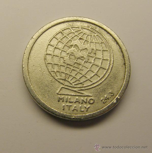 Monedas locales: Ficha token. Milano. Italy. - Foto 2