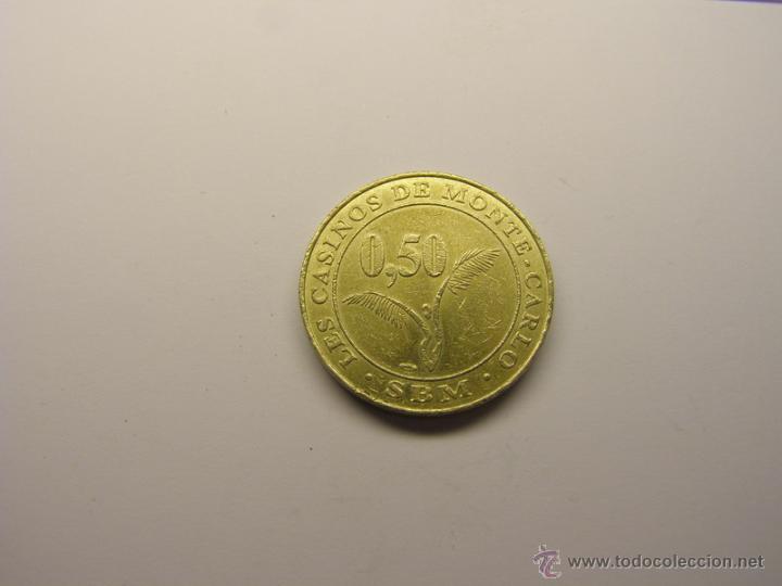 Monedas locales: Ficha token. Casino de Montecarlo. - Foto 2