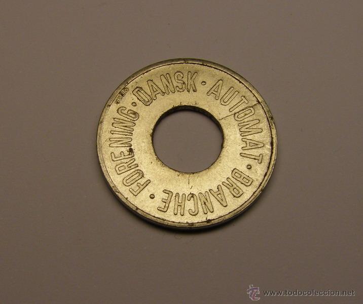 Monedas locales: Ficha dineraria tonken get&oacute;n danes 25. - Foto 1
