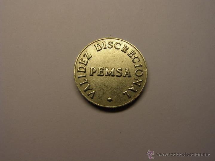 Monedas locales: Geton, ficha poble espanyol. - Foto 1