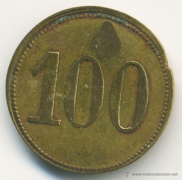 Monedas locales: Ficha. a clasificar 100 en lat&oacute;n - Foto 2