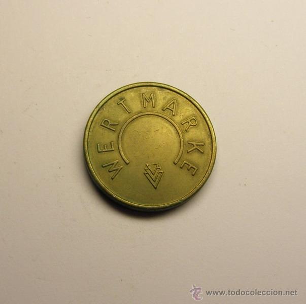 Monnaies locales: Token ficha monetaria Wertmarke.