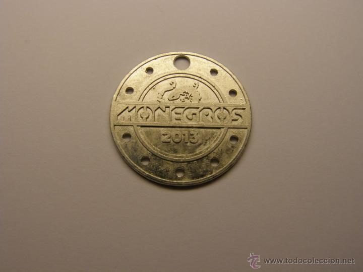 Monedas locales: Get&oacute;n ficha Monegros. - Foto 2