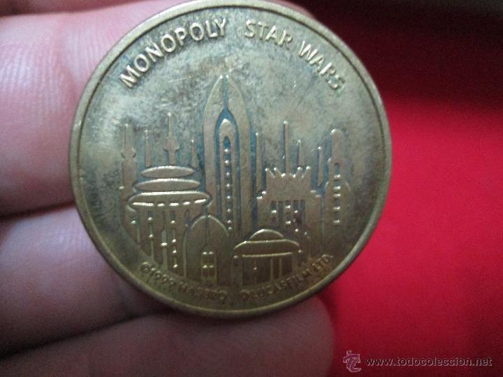 Monedas locales: STAR WARS FICHA MONOP0LY 1000 - Foto 1