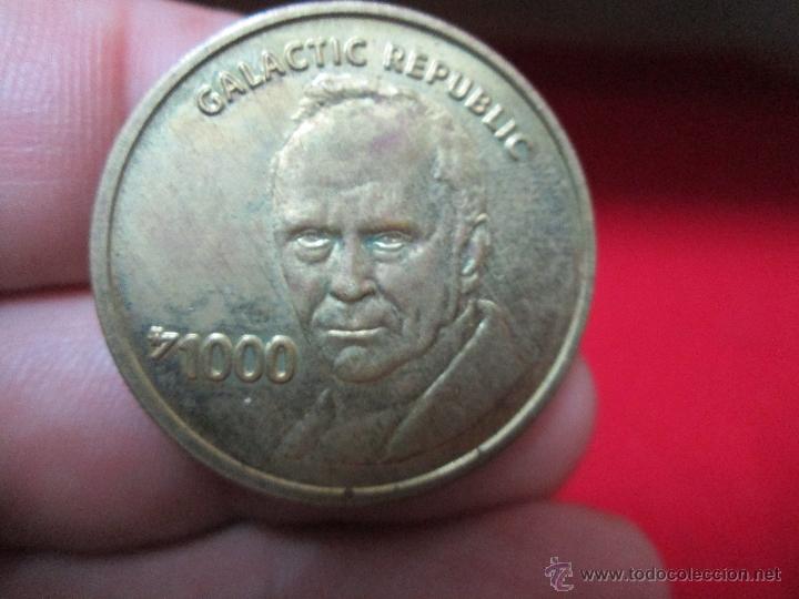 Monedas locales: STAR WARS FICHA MONOP0LY 1000 - Foto 2